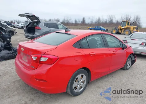 2018 Chevrolet Cruze Ls Auto из США, поврежденный, VIN 1G1BC5SM2J7198546